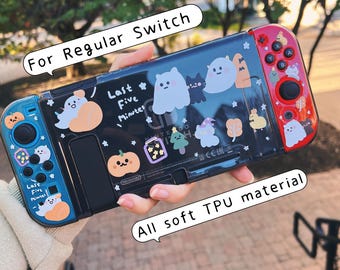 Starry Forest Halloween Gaming Ghost Nintendo Switch Oled Case