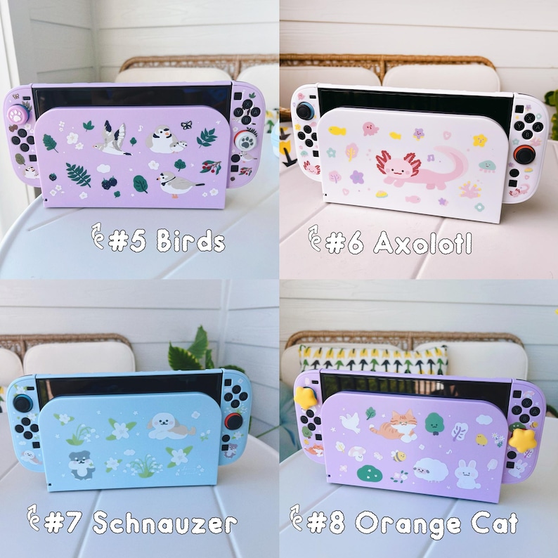Starry Forest Cute Dock Covers for Nintendo Switch 2, Switch 2 ...