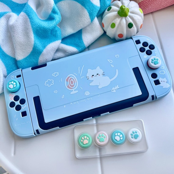 Starry Forest Breezy Cat Nintendo Switch 2 Case, Kawaii
