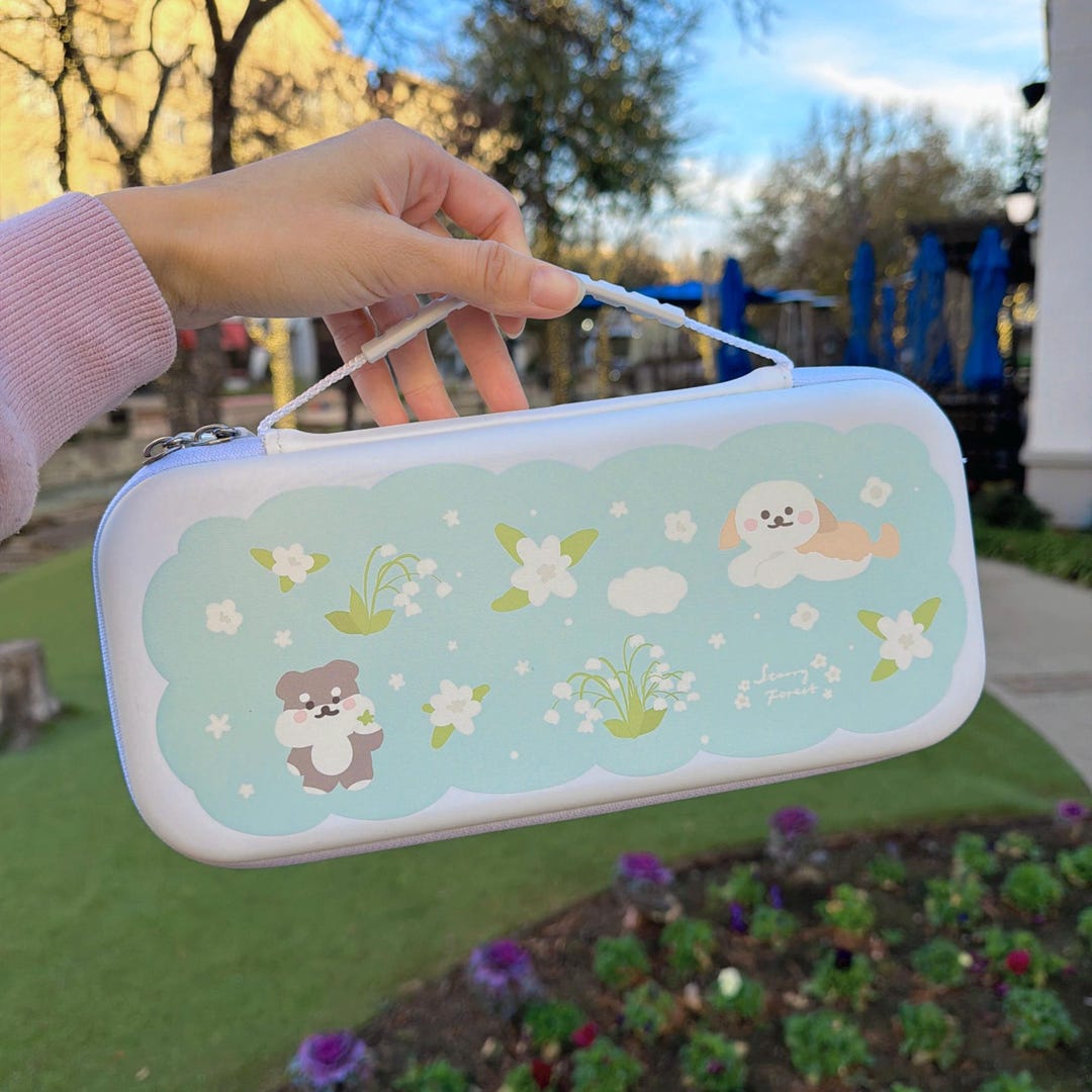 Starry Forest Schnauzer Maltipoo Carrying Bag for Switch 2