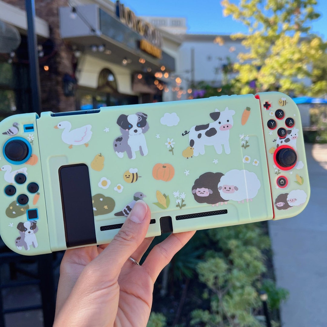 ニンテンドースイッチ Starry Forest Farm Friends Case for Nintendo Switch 2 OLED, Cute