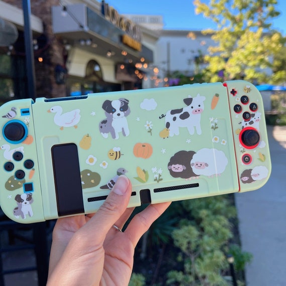 Starry Forest Farm Friends Case for Nintendo Switch 2 OLED, Cute