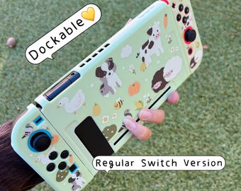 Starry Forest Farm Friends Case for Nintendo Switch 2 OLED, Cute