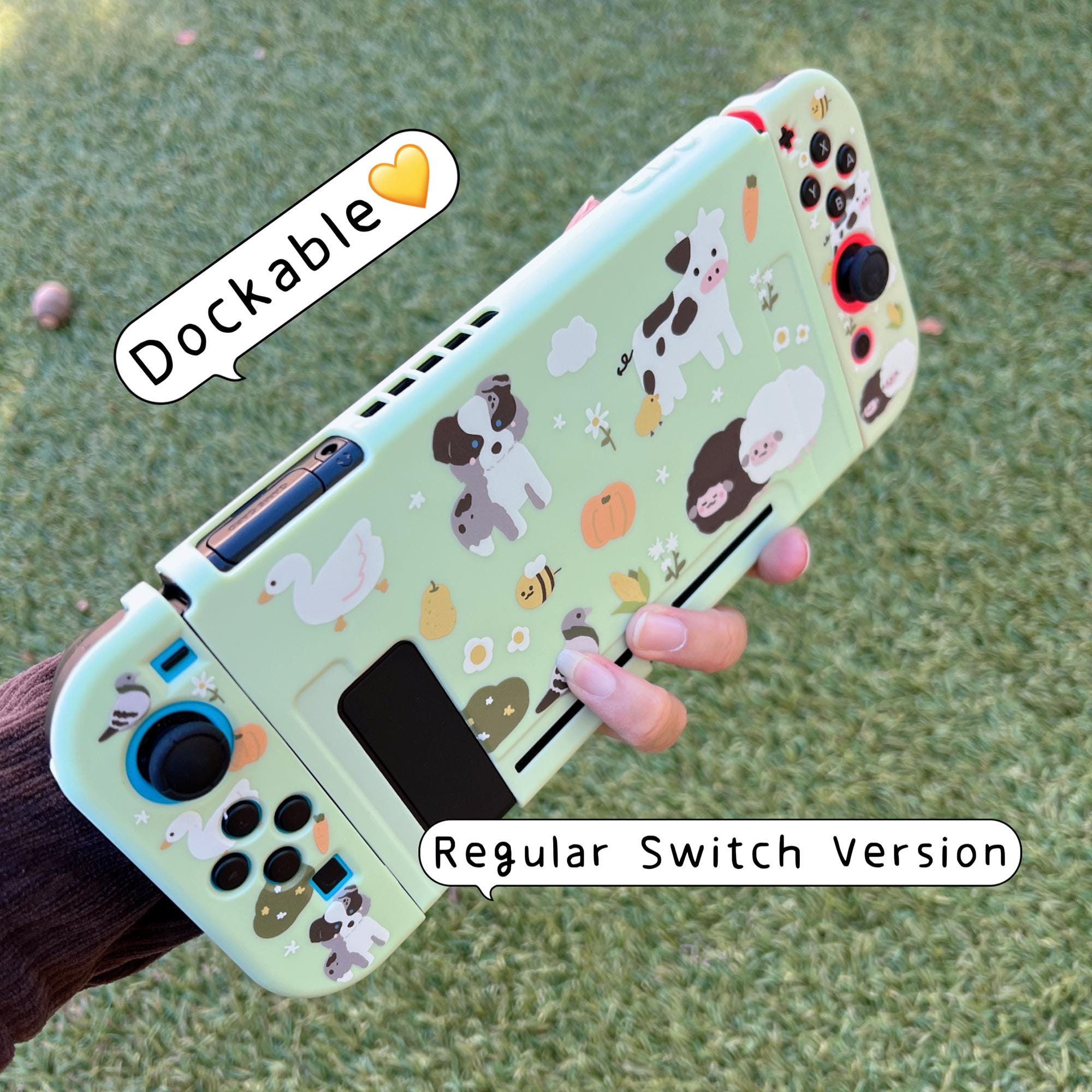 Starry Forest Farm Friends Case for Nintendo Switch 2 OLED, Cute