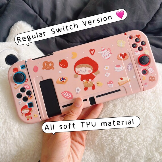 STARRY FOREST Little Red Riding Hood and Wolf Case for Nintendo