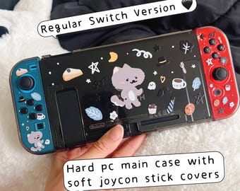 STARRY FOREST Little Red Riding Hood and Wolf Case for Nintendo
