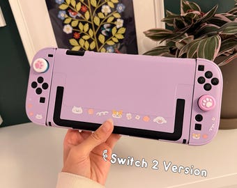 Starry Forest Floral Case for Nintendo Switch2 , Switch Oled, Cute