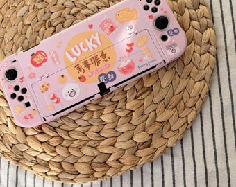 Starry Forest Cute Lucky New Year Nintendo Switch Oled Case