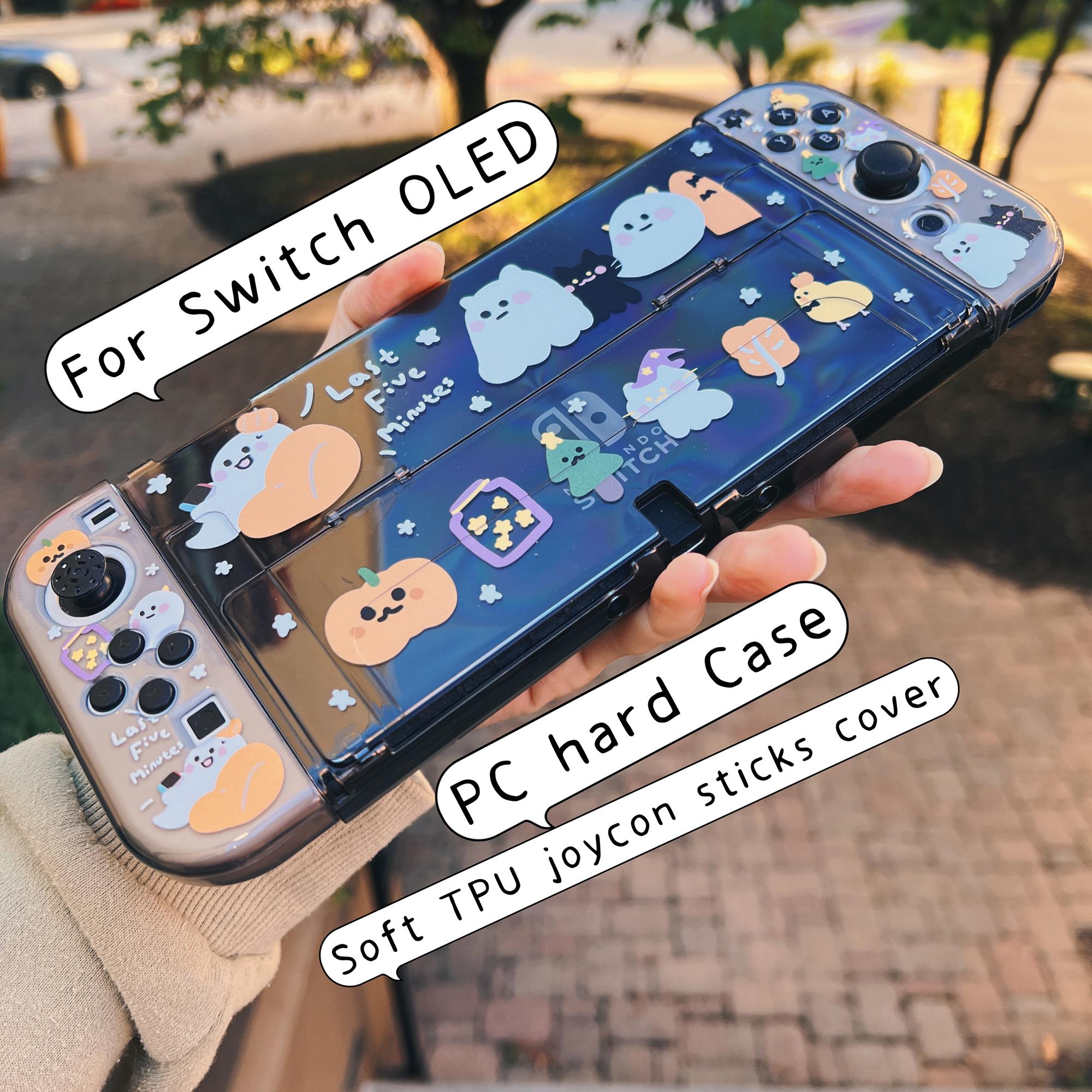 Starry Forest Halloween Gaming Ghost Nintendo Switch Oled
