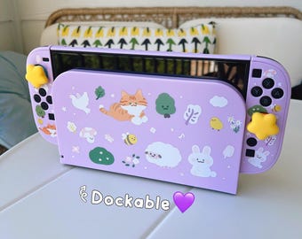 Starry Forest Orange Cat Sheep Case for Nintendo Switch 2, Cute