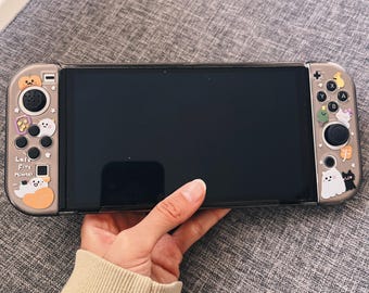 Starry Forest Halloween Gaming Ghost Nintendo Switch Oled Case