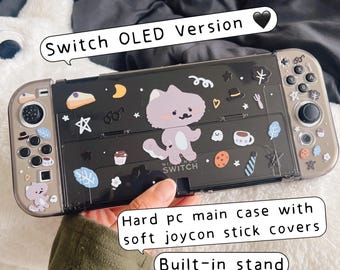STARRY FOREST Little Red Riding Hood and Wolf Case for Nintendo