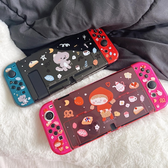 STARRY FOREST Little Red Riding Hood and Wolf Case for Nintendo
