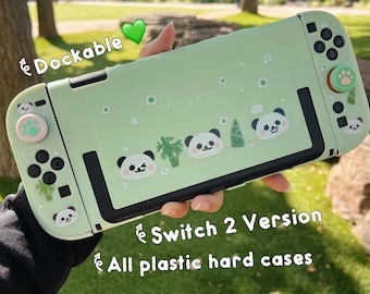 STARRY FOREST Panda Nintendo Switch 2 Case, Switch OLED, Cute