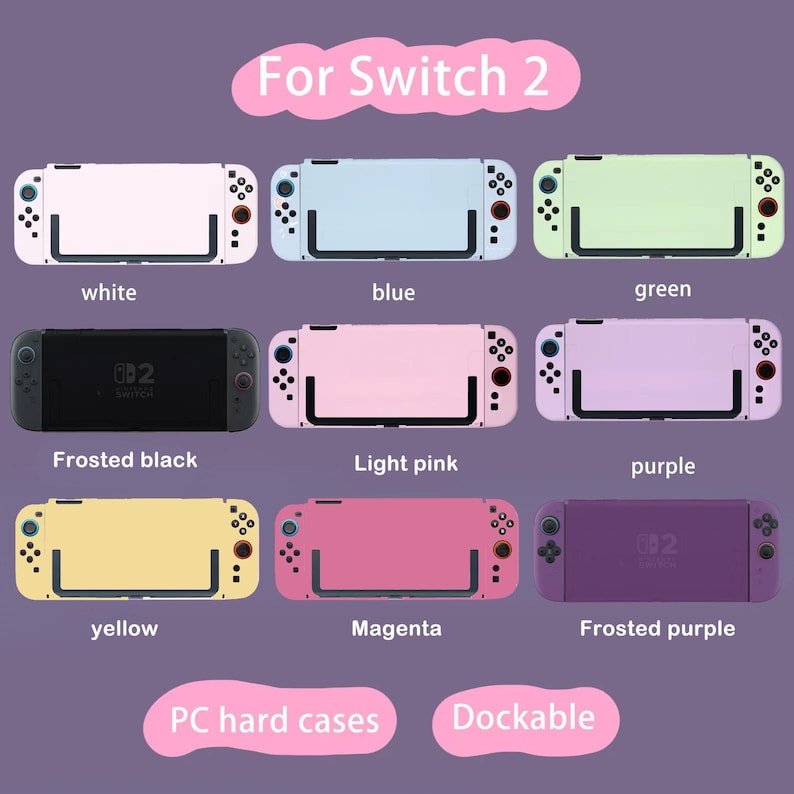 Custom Case for Nintendo Switch of your pets, Switch 2 Oled lite cover, Personalized switch accessories shell, cute gift for dog cat lover image 7