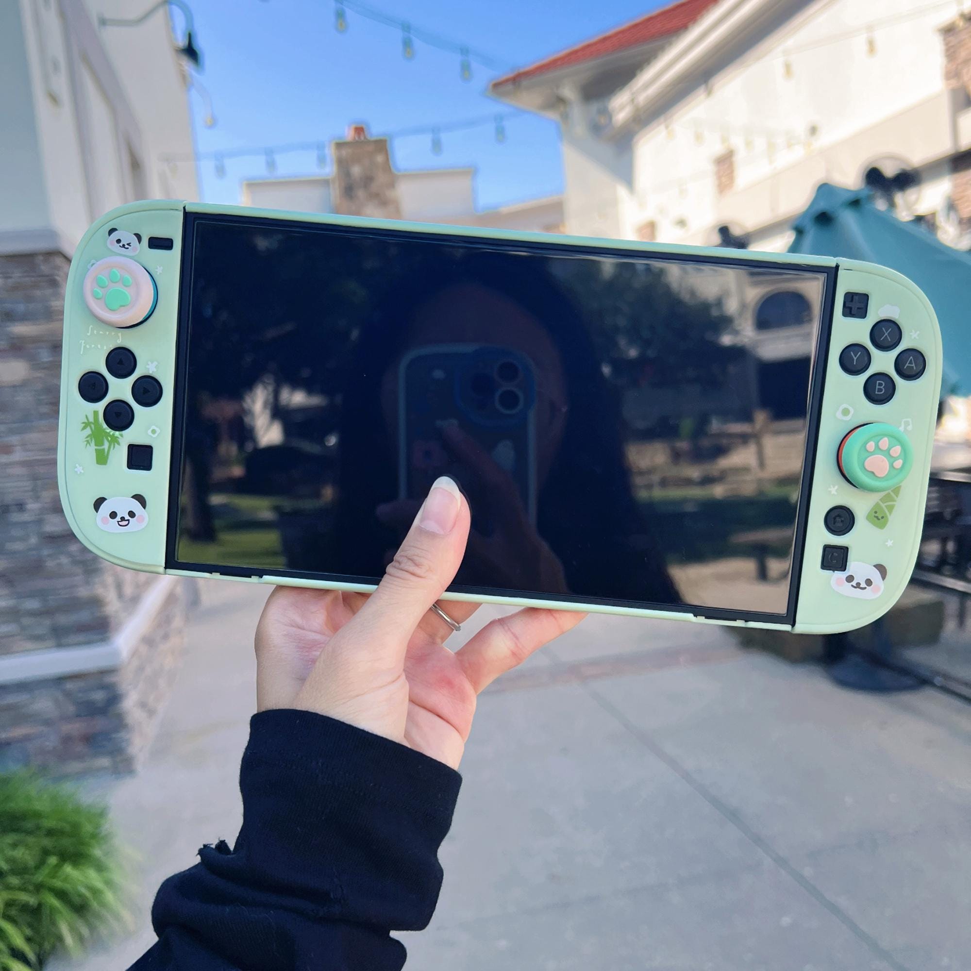STARRY FOREST Panda Nintendo Switch 2 Case, Switch OLED, Cute