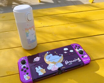 Cute Dog Nintendo Switch Oled Case, Kawaii Switch Oled Shell