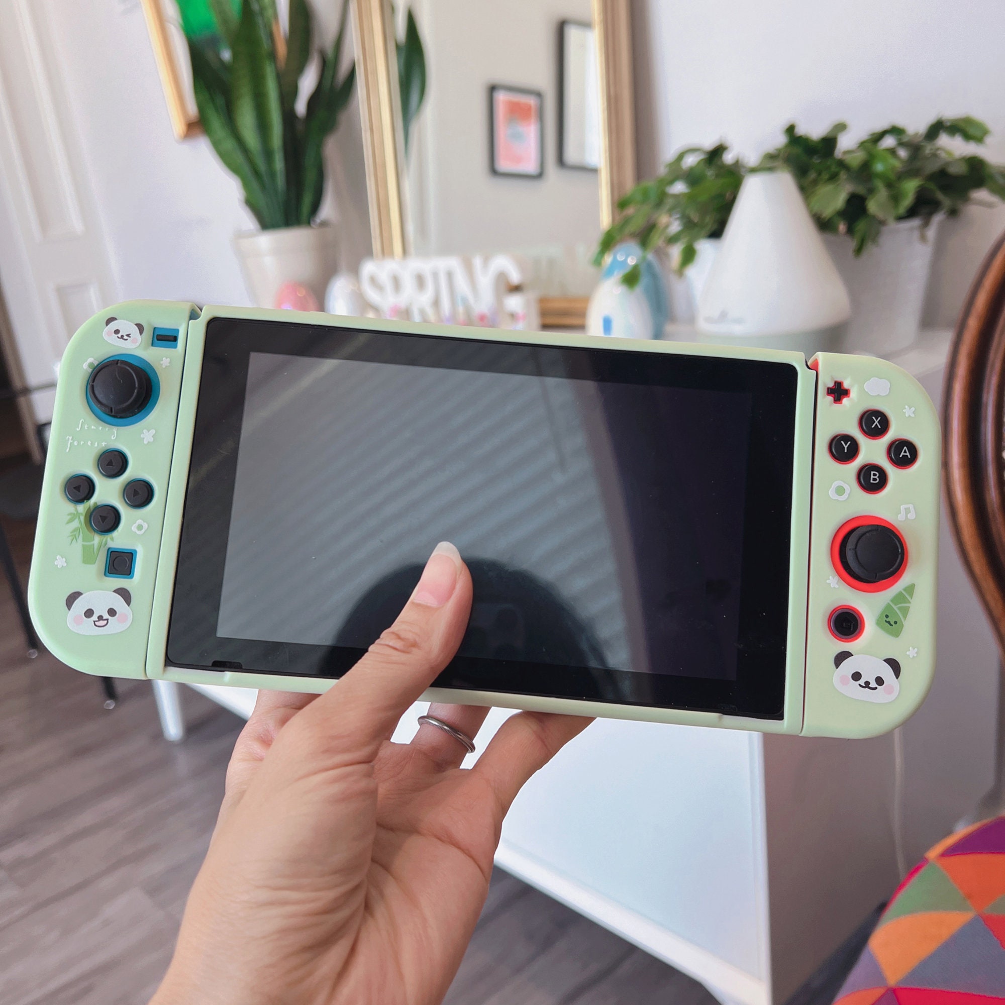 STARRY FOREST Panda Nintendo Switch 2 Case, Switch OLED, Cute