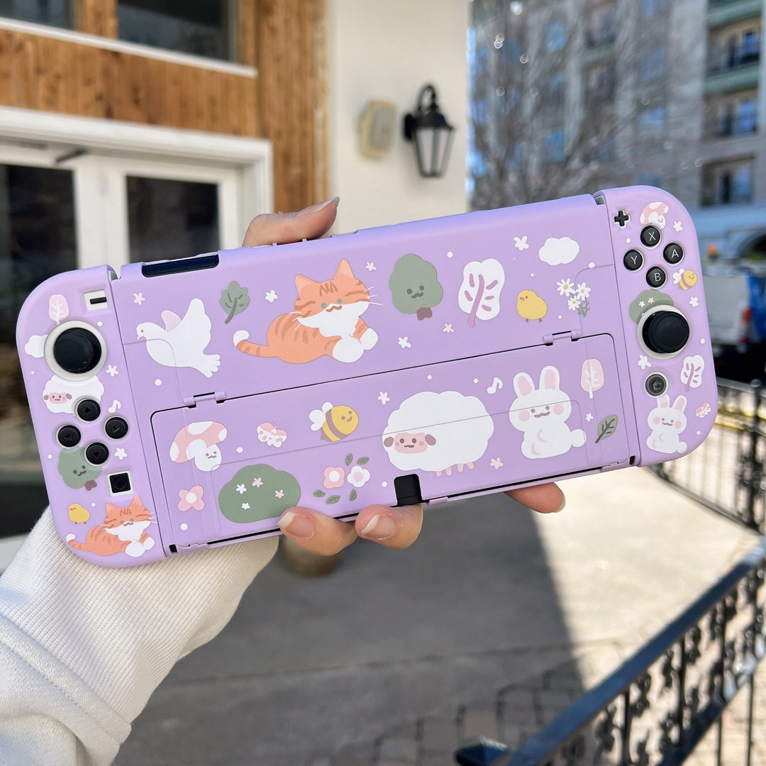 Starry Forest Cat Sheep Dockable Case for Nintendo Switch 2