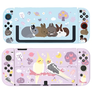 Custom Case for Nintendo Switch of your pets, Switch 2 Oled lite cover, Personalized switch accessories shell, cute gift for dog cat lover image 5