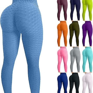 Tiktok Honeycomb Texture Ruched Booty Legging Honeycomb Pattern Leggings  Viral Leggings Athleticwear Athleisurewear 