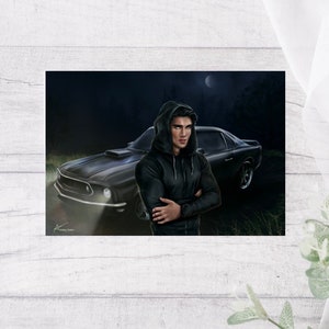 Zade: OFFICIALLY LICENSED Haunting Adeline art print