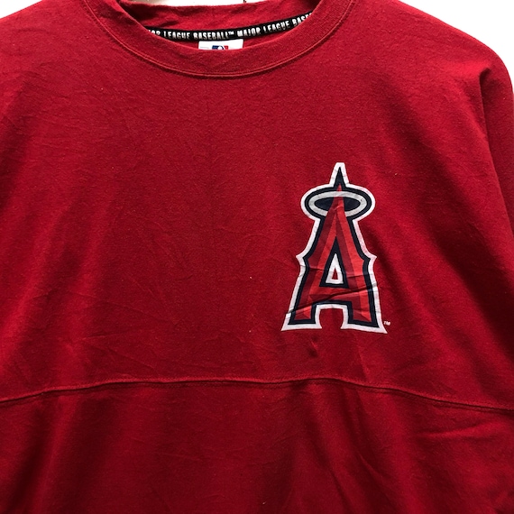 Rare!! Vintage MLB Los Angeles Angels Sweatshirt Bigl… - Gem