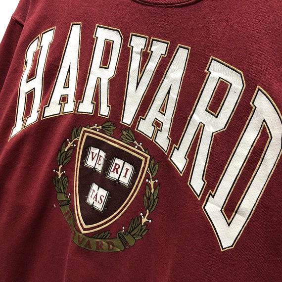 Rare!! Vintage University of Harvard Sweatshirt B… - image 4