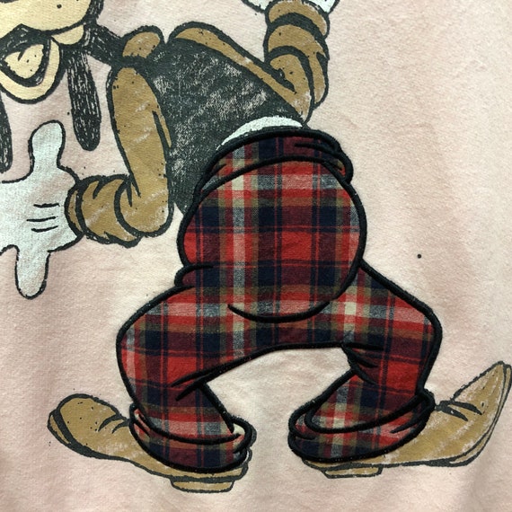 Rare!! Goofy Sweatshirt Cartoon Big Logo spellout… - image 7