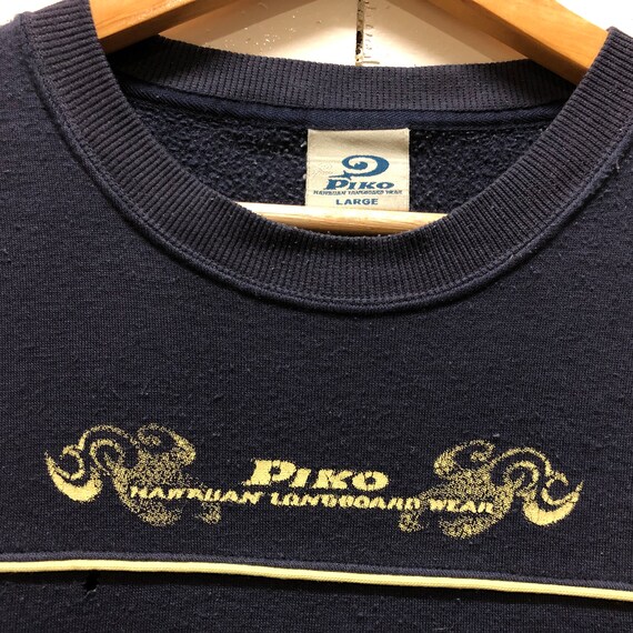 Piko Merch Rare!! Vintage Piko Sweatshirt Small Logo Spellout Ju… - Gem
