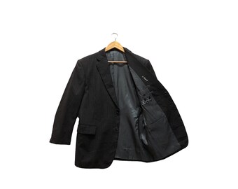 Rare!! Issey Miyake Blazer Button Double pockets Plain Jumper Sweater Hip Hop Swag