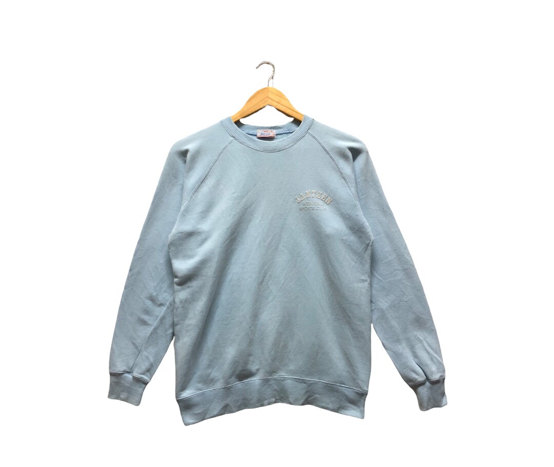 Rare Jantzen International Sport Club Sweatshirt Small Logo Etsy