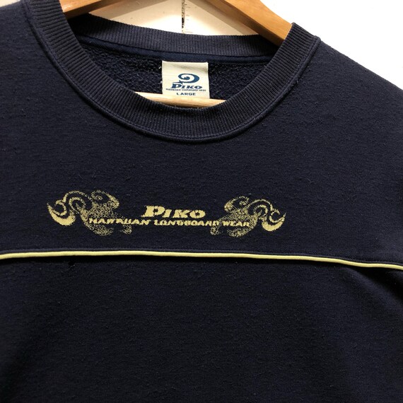 Piko Merch Rare!! Vintage Piko Sweatshirt Small Logo Spellout Ju… - Gem