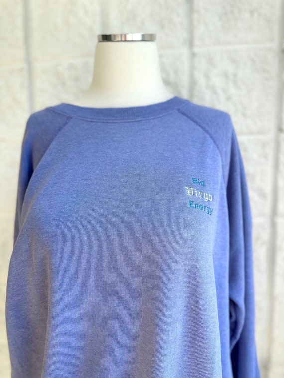 Virgo Jawn - Embroidered Vintage Sweatshirt - Zodi