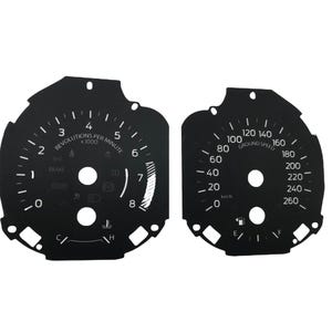 For Ford Mustang Speedometer dials MPH to KM/H Gauges