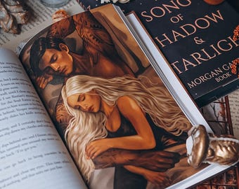 A Song of Shadow and Starlight Morgan Gauthier Single Page Overlay Shaye and Atlas "Enemies to Lovers"