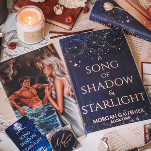 A Song of Shadow and Starlight Page Overlays and signed bookplate Reader Gift Set for fans of ACOTAR & the Romantasy Genre Fits all Editions