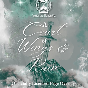 Last Chance! A Court of Wings and Ruin Five Page Overlay Set Art Prints featuring Feyre Rhysand Elain Nesta Cassian  ACOTAR Sarah J Maas