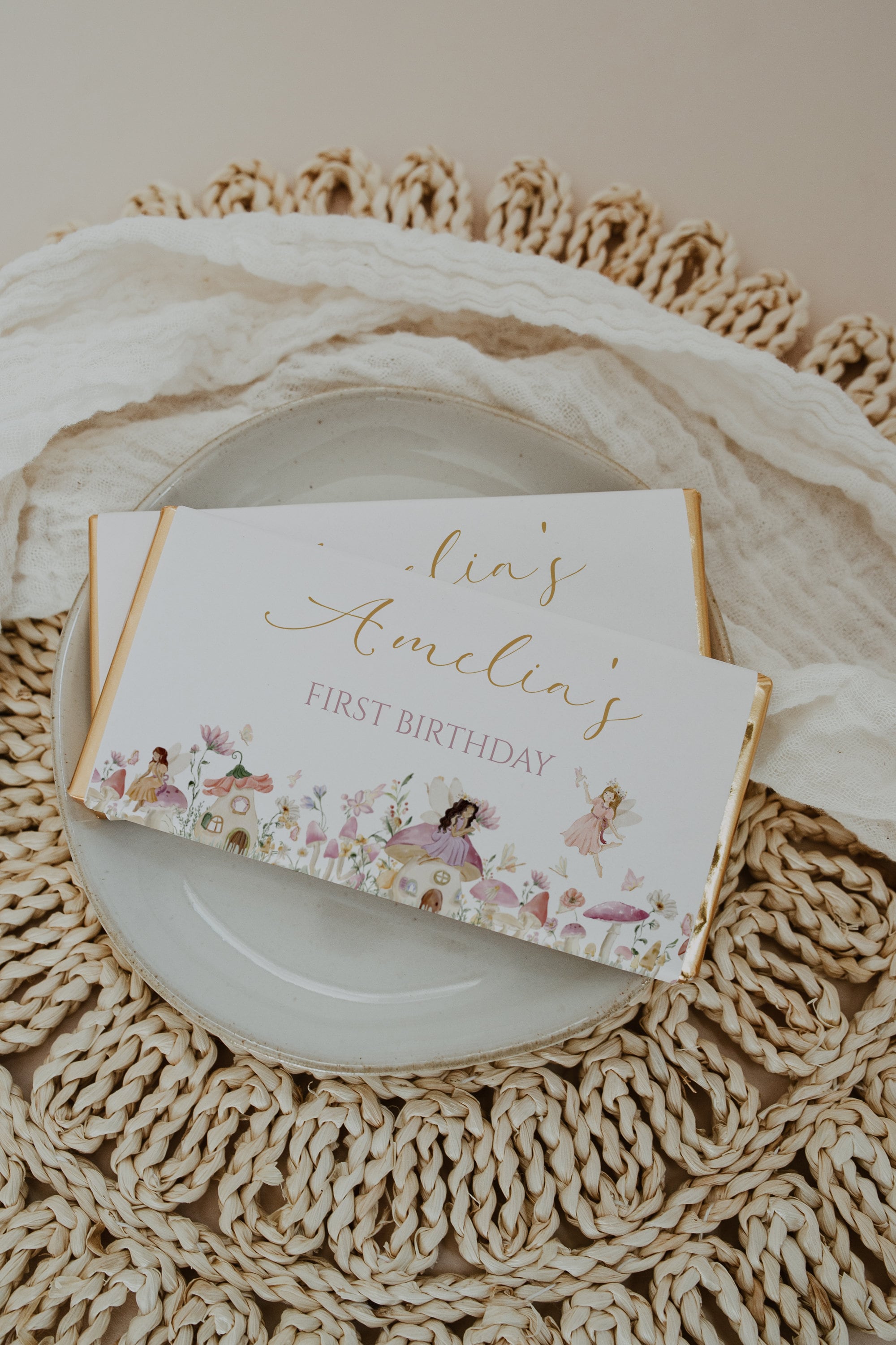 Editable Floral Fairy Birthday Invitation, Whimsical Pixie Party ...