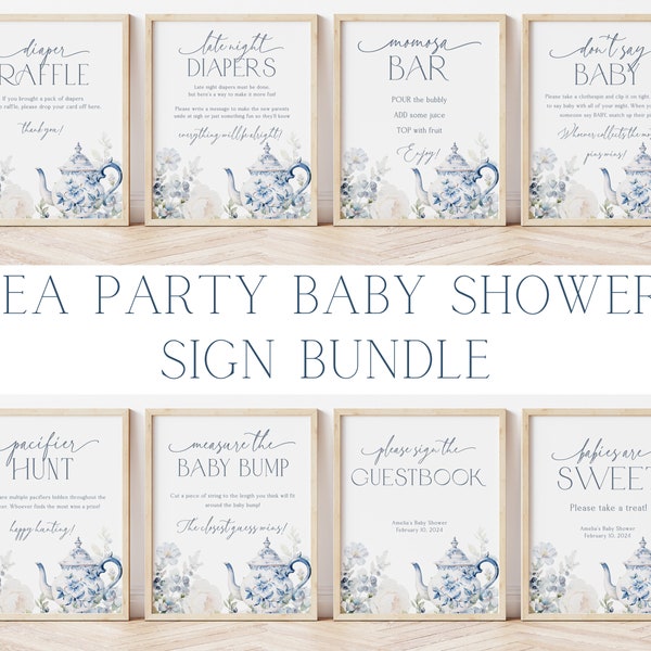 Baby Shower Tea Party Decorations - Etsy