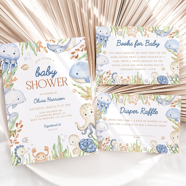 Ocean Baby Shower - Etsy