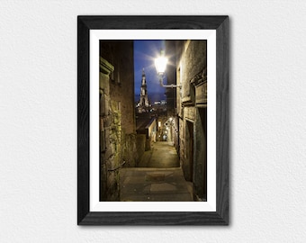 Edinburgh Scotland Print: Sir Walter Scott Monument Fine Art