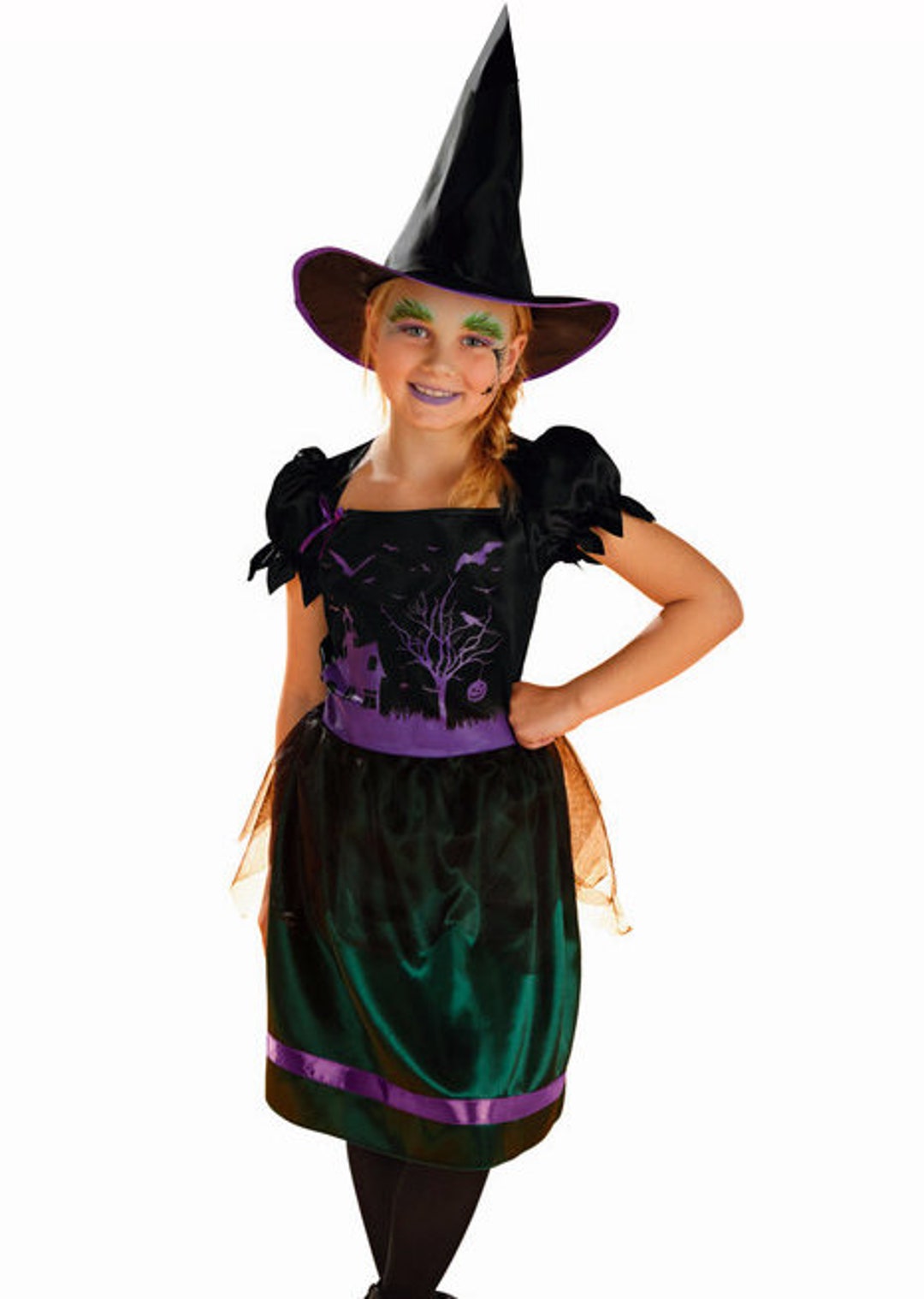 Witch Childrens Costume main image 0