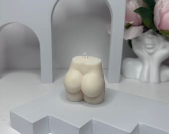 Booty Candle | Naked Torso | Hand Poured | Bottom | Female Body | Behind | Lady Curves | Perfect Gift Idea | Home Decor | Sexy Luxury