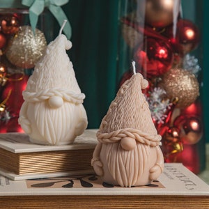 Weihnachts-Wichtel mit Mütze auf | Niedliche Weihnachtsdekoration | Handgemachtes Weihnachtsgeschenk