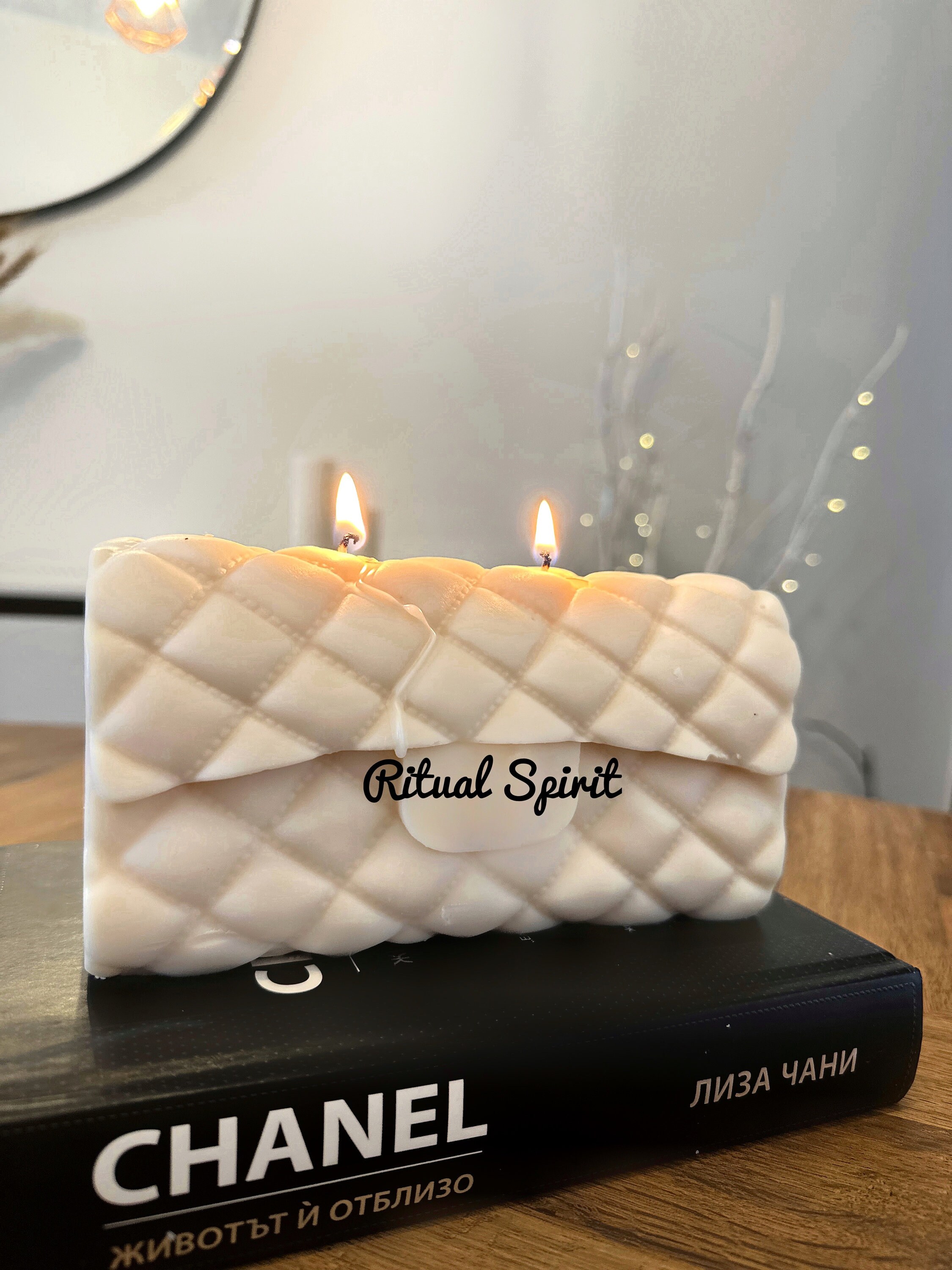 Chanel Handbag Candle