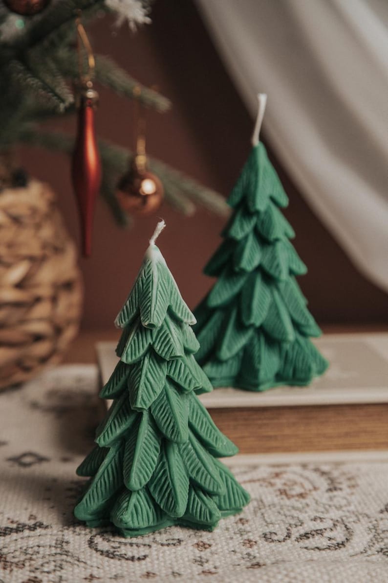 Christmas Tree Candle Collection | Hand-poured Soy Wax | Luxury Holiday ...