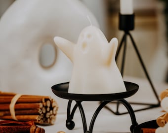 Ghost Candle | Halloween Spooky | Funny Gothic | Pumpkin Season | Autumn Home Decor | Scary Candle | Gift Idea