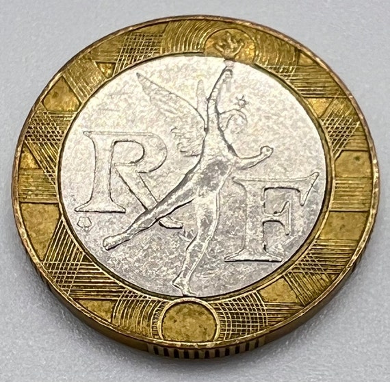 1991 フランス Liberte Egalite Fraternite 10F RF コイン | 収集品