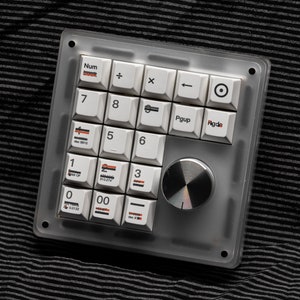 Ki19 | Custom Macro-Pad with Programmable Knob | Gasket Mechanical Keyboard | Numeric Keypad